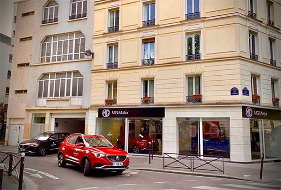 Принадлежащий SAIC британский MG открывает главный автосалон с Париже