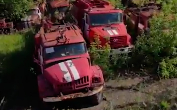 
            В Перми нашли кладбище пожарных машин. Видео
        