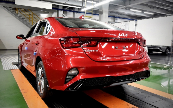 
            Kia начала российское производство обновленного седана Cerato
        