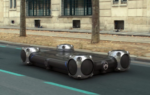 Круче чем Tesla: Citroen создает беспилотный скейт для езды по городу