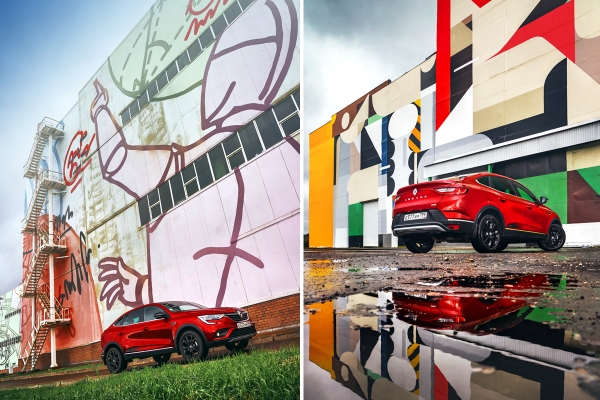 Renault Arkana и нижегородское уличное искусство