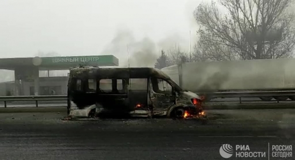 
            В Казахстане в ходе уличных протестов сожгли более 120 машин. Фото
        