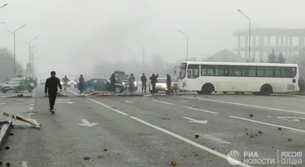 
            В Казахстане в ходе уличных протестов сожгли более 120 машин. Фото
        