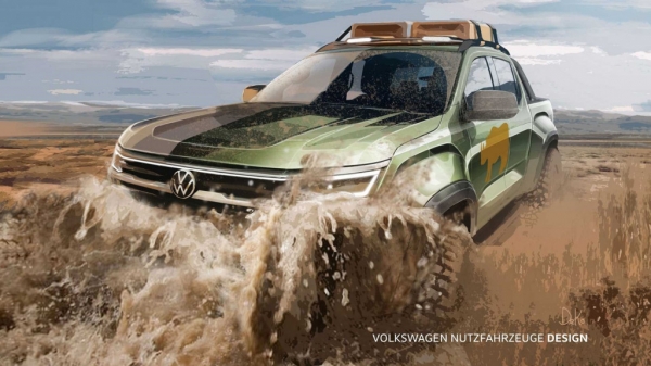 
            Volkswagen показал новые изображения своего пикапа Amarok
        