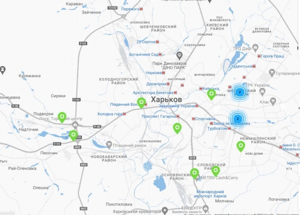 Обнародована карта заправок в Украине: где купить бензин в Киеве, Харькове и Запорожье
