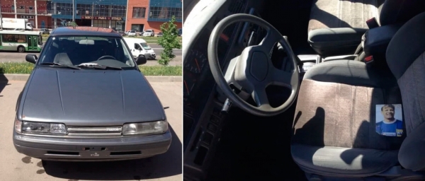 
            Mazda 626 Льва Яшина выставили на продажу за 9,8 млн рублей. Фото
        