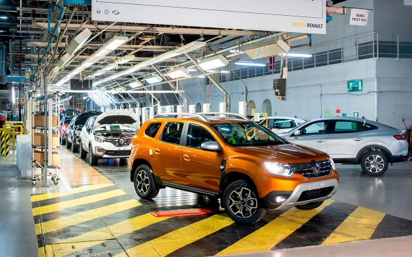 
            Производство Renault Duster наладят на заводе в Тольятти
        