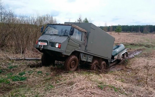 
            В России выставили на продажу редкий иностранный аналог ГАЗ-66. Фото
        