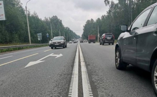 
            На дорогах Ленинградской области появилась новая разметка в виде пилы
        